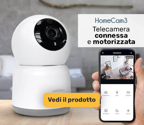HomeCam 3 Telecamera IP per interni 