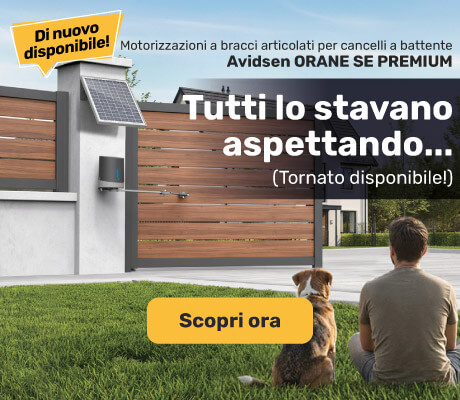 Motorizzazione solare - solo da Maisonic - di nuovo disponibile!