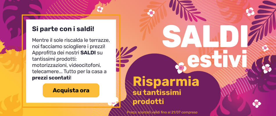 Saldi estivi!