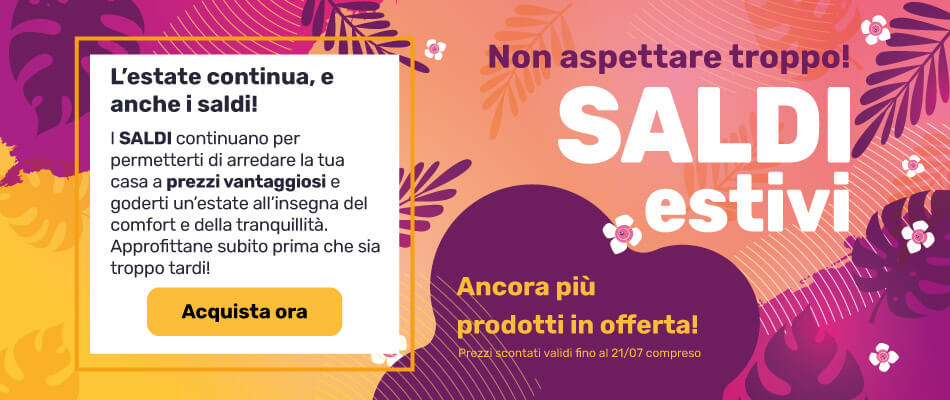 Saldi estivi: continuano!