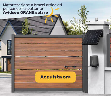 Scopri il nostro kit solare con motore