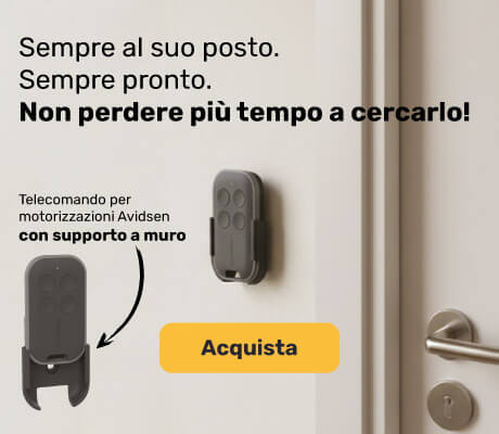 Telecomando supporto parete operatori