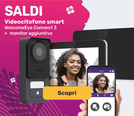 Pacchetto videocitofono smart 3K + schermo aggiuntivo in SALDI