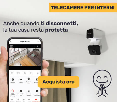 Scopri le nostre telecamere per interni