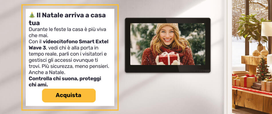 Videotelefono wireless smart Extel Wave 3