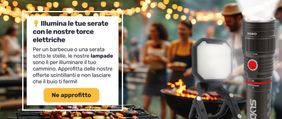 Illumina le tue serate con le nostre torce elettriche