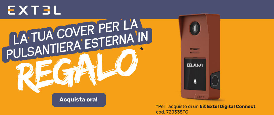 LA TUA COVER PER LA PULSANTIERA ESTERNA IN REGALO