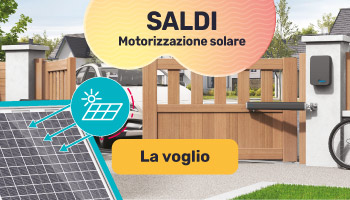 SALDI: Motorizzazione solare