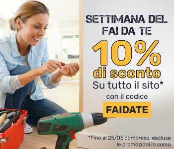 10% di sconto su tutto, esclusi i prodotti gi&agrave; in offerta, con il codice FAIDATE