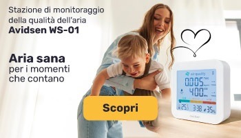 Monitorate e analizzate la qualità dell'aria interna in tempo reale