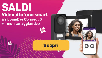 Pacchetto videocitofono smart 3K + schermo aggiuntivo in SALDI