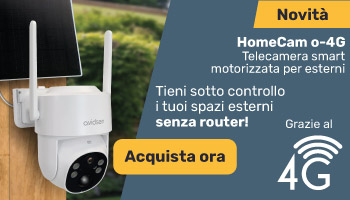 Scopri la nostra telecamera smart per esterni a energia solare 4G