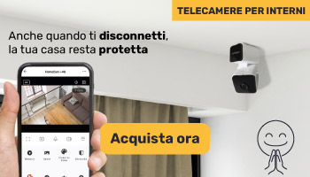 Scopri le nostre telecamere per interni