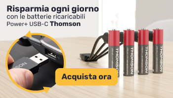 Scopri le nostre batterie ricaricabili