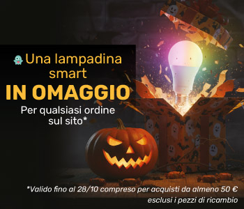 Una lampadina smart in omaggio