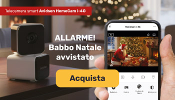 Idea regalo: Telecamera IP motorizzata 4G per interni