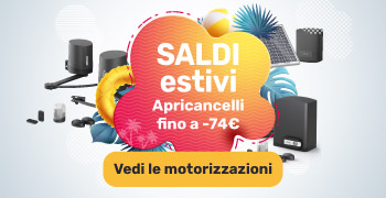 SALDI estivi: Apricancelli fino a -74€