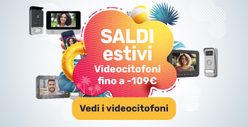 SALDI estivi: Videocitofoni fino a -109€