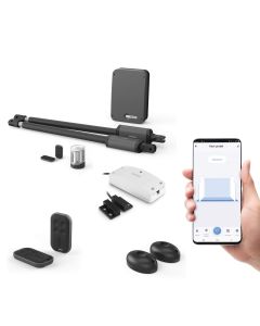 Kit motorizzazione smart per cancello a battenti - Styrka 310 + fotocellule + 2 telecomandi extra