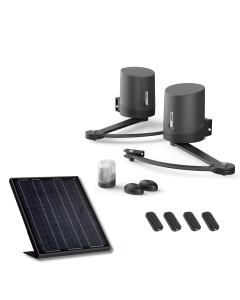 Motorizzazione per cancello a battenti Avidsen ORANE510 + kit solare + 2 telecomandi aggiuntivi (4 in totale)
