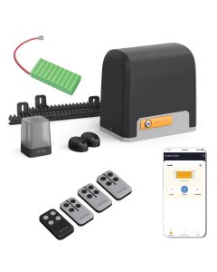 Motorizzazione smart con batteria di riserva per cancello scorrevole: max 8 m/500 kg - XC500 - Extel Umii