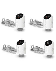 Set di 4 valvole termostatiche smart HomeFlow TRV di Avidsen