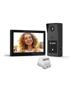Videocitofono cablato Extel Digital Connect con trasformatore modulare 12/15/17 VdC 