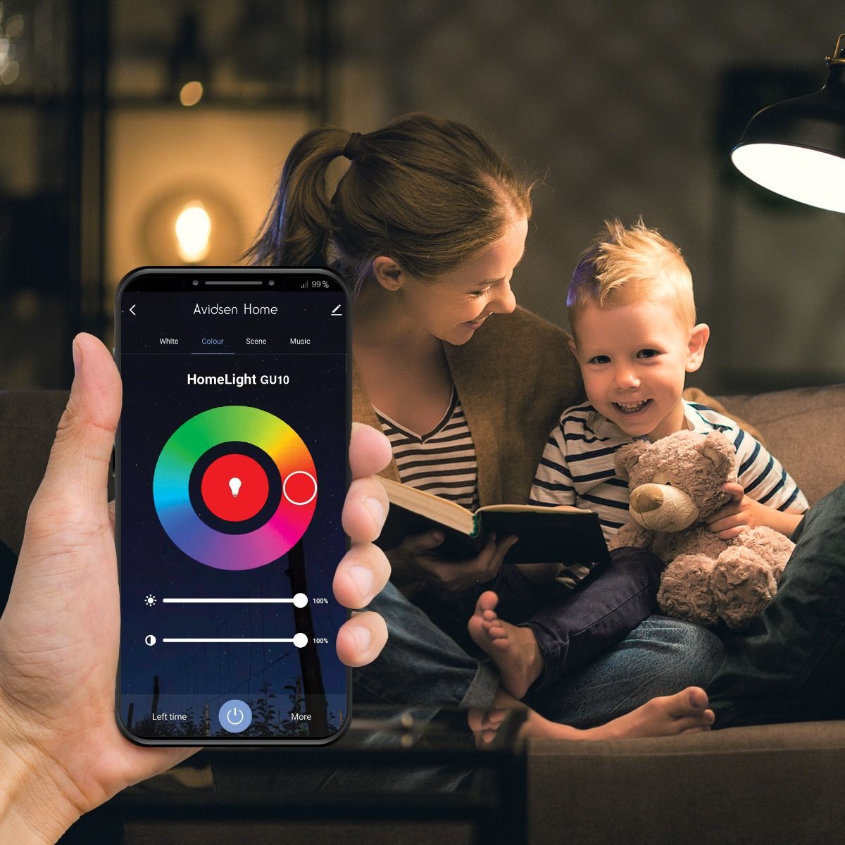 Ordina la tua lampadina con l'applicazione Avidsen Home