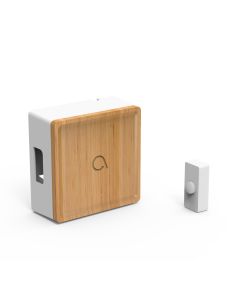 Campanello a filo di design ecologico Bamboo - Avidsen - 102506