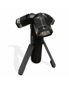 Torcia treppiede a 3+3 LED