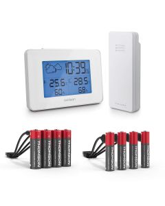 Stazione meteorologica retroilluminata + batterie