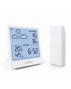 Stazione meteorologica retroilluminata con sensore wireless per esterni - Avidsen - 107253