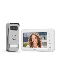 Videocitofono a colori - 2 fili - design ecologico - doppio comando - Elia - Avidsen - 112290