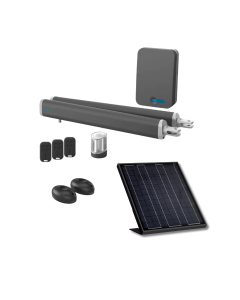 Motorizzazione solare per cancelli a battente - Motore a pistoni - Teha SE 