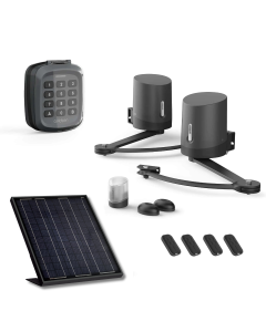Motorizzazione per cancello a battenti Avidsen ORANE510 + Kit Alimentazione Solare + Tastiera a codice + 2 Telecomandi supplementari (4 in totale)