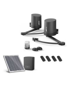 Motorizzazione per cancello a battenti Avidsen ORANE510 + kit solare + 2 telecomandi aggiuntivi (4 in totale)