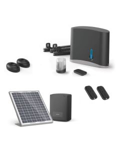 Cancello scorrevole a energia solare + 2 telecomandi aggiuntivi (3 in tutto) - Avidsen
