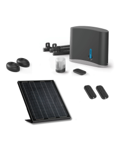 Cancello scorrevole a energia solare + 2 telecomandi aggiuntivi (3 in tutto) - Avidsen