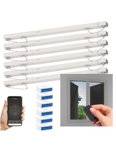 Set di 6 motorizzazioni collegate per persiane a battente Avidsen Home Open W