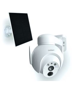 Telecamera IP motorizzata per esterni 2,5K solare a batteria HomeCam Battery 2,5 K PTZ - Avidsen - 127157