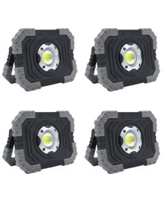 Set di 4 proiettore LED portatile da 650 lumen resistente alle cadute