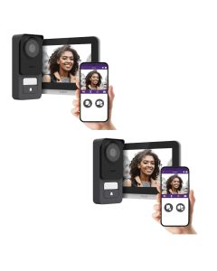Set di 2 videocitofoni cablati Philips WE Connect 3