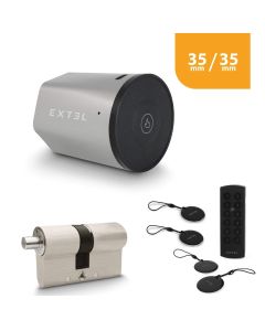 Kit serratura smart Extel Lock + cilindro 35/35 mm + tastiera wireless + 2 badge aggiuntivi