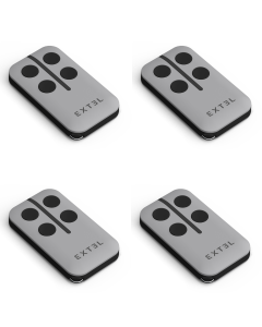 Set di 4 telecomandi Extel Umii per motorizzazione
