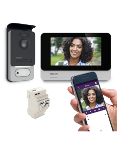 Videocitofono cablato smart WelcomeEye Connect 2 con trasformatore da 230 V