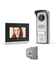 Videocitofono cablato Extel Compact con adattatore modulare