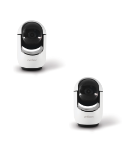 Set di 2 telecamere IP da interno motorizzate HomeCam Prim 2,5 K Avidsen
