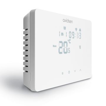 Termostato Wifi cablato bianco - HomeTemp - Avidsen - 127072