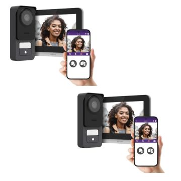 Set di 2 videocitofoni cablati Philips WE Connect 3