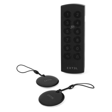 Tastiera bluetooth wireless - Lettore di badge - per serratura Extel - Extel - 720101
